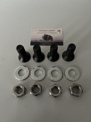 Chipper blade bolt - to, fit