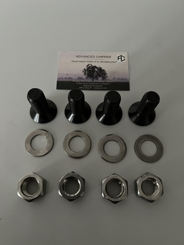 Chipper blade bolt pack fit - bolt, to